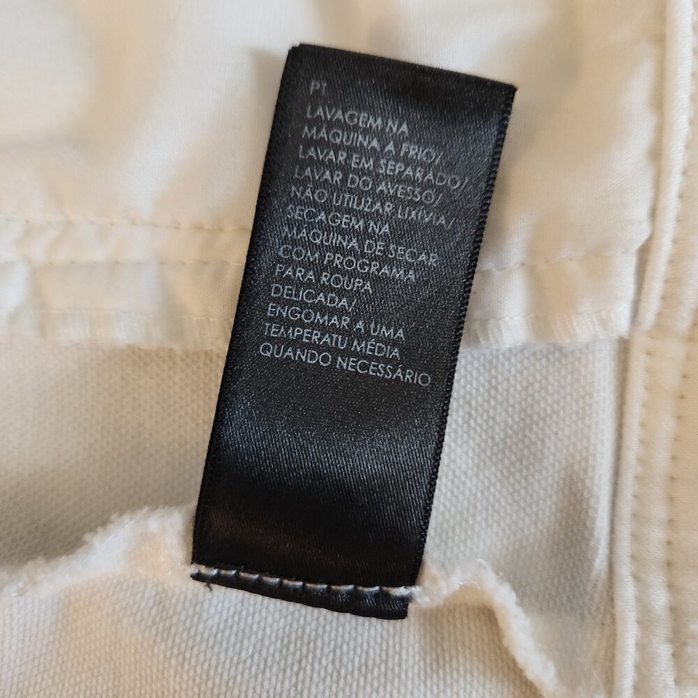 Liverpool Kolten Women's White Denim Jacket – Size Large - Picture 12 of 14